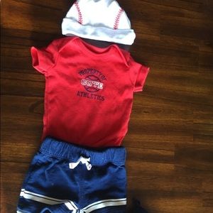 Newborn baseball bundle